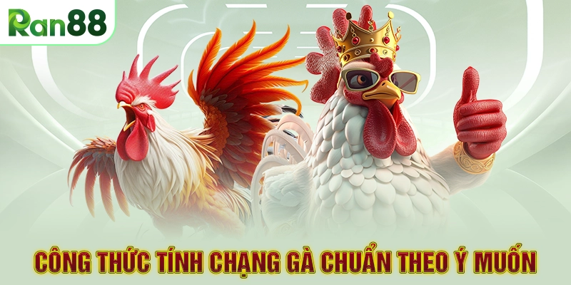 Công thức tính chạng gà chuẩn theo ý muốn