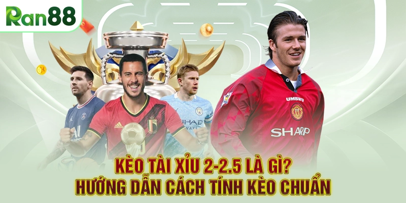 Kèo Tài Xỉu 2-2.5 Là Gì? Hướng Dẫn Cách Tính Kèo Chuẩn