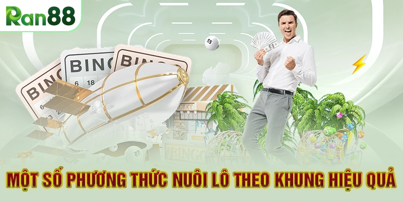 Một số phương thức nuôi lô theo khung hiệu quả